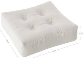 Pouf di seduta Blu petrolio More - Karup Design