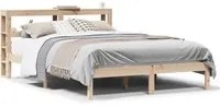 Letto senza Materasso 140x200 cm in Legno Massello di Pino 3305722