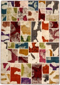 Patchwork Tappeto persiano 170x240 Beige (Iran) Annodato A Mano