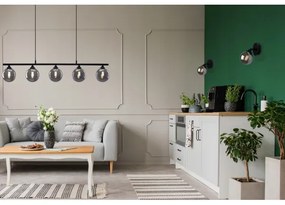 Faretto da parete IMAGINE 1xG9/40W/230V nero/fumé