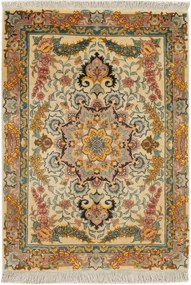 Tabriz Tappeto persiano 90x70 (Iran) Annodato A Mano