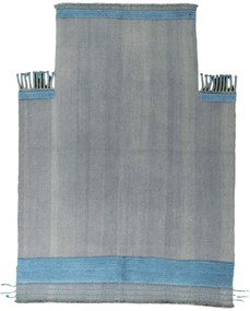 Kilim Tappeto 160 x 210 Nero (Iran) Tessuto A Mano
