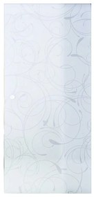 Anta per porta scorrevole Secret Rose in cristallo L 83 x H 212 cm reversibile