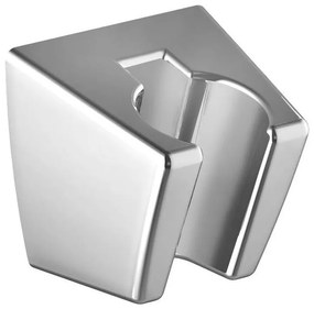 Ravak X07P345 - Supporto per doccetta in plastica 4,9x4,7 cm cromo lucido