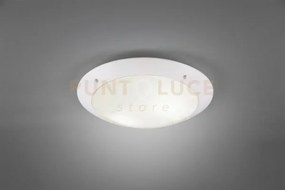 Camaro plafoniera da esterno metacrilato bianca d. 33cm ip54 2 luci...