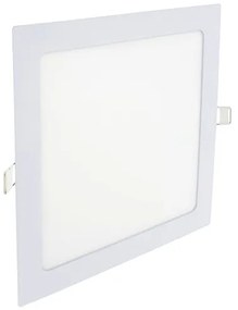 Lampada LED da incasso SQUARE LED/18W/230V 6500K 22x22 cm bianco