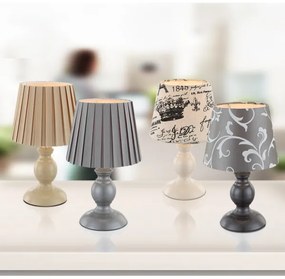 Globo 21692 - Lampada da tavolo METALIC 1xE14/40W/230V