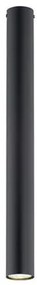 Plafoniera TECNO 1XL da soffitto base GU10 Nera