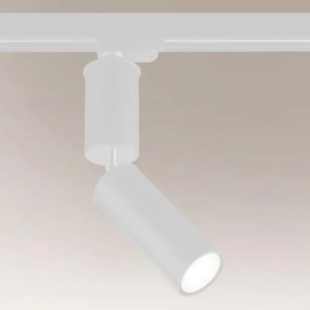 Shilo 7697 - Faretto per sistema a binario SHINO 1xGU10/15W/230V bianco