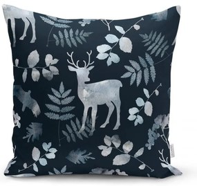 Set di 4 federe natalizie e runner da tavolo Foresta di Natale - Minimalist Cushion Covers