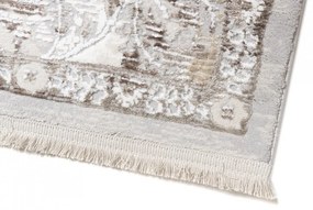 Tappeto di design vintage beige-grigio chiaro con motivi Larghezza: 80 cm | Lunghezza: 150 cm