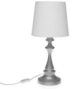 Lampada da tavolo Versa Gene Grigio 23 x 49 cm Metallo