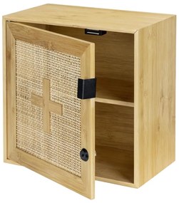 WENKO 25613100 - Mobiletto ALLEGRE 30x30 cm marrone