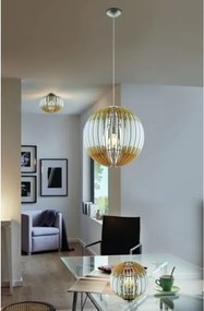 Eglo 32848 - Lampada da tavolo OLMERO 1xE27/60W/230V