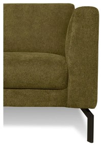 Divano in senape 165 cm Gomero - Scandic