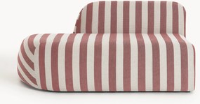 Modulo chaise longue a righe Wolke