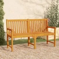 Panca da Giardino 150 cm in Legno Massello di Acacia 316611