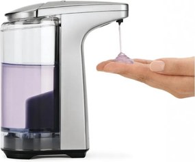 Dispenser automatico di sapone in metallo grigio 237 ml - simplehuman