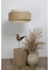 Lampadario a sospensione con filo DOBLO 1xE27/60W/230V beige/color crema