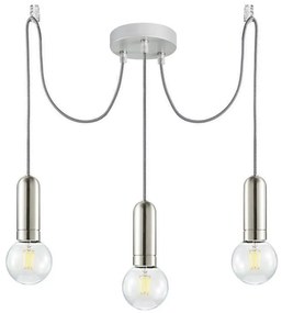 Leuchten Direkt 14776-55 - Lampadario a sospensione con filo TURN ME 3xE27/60W/230V ragno