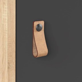 Tavolo da lavoro con piano in rovere 50x115 cm Oxford - TemaHome