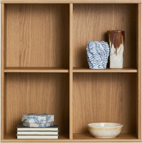 Libreria a sospensione in rovere naturale 70x70 cm Mistral - Hammel Furniture