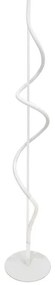 Lampada da terra LED Teodor  bianco, luce bianco naturale 2700 lumen NOVECENTO