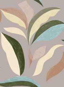 Élitis Carta da parati Nid d Oiseau - Violett