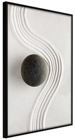 Poster  Zen Garden  Cornice Quadri Cornice nera, Larghezza x Altezza Home decor 30x45