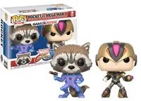 Funko Pop! Mega Man + Rocket - Marvel vs Capcom -Ufficiale 10cm 2 pack