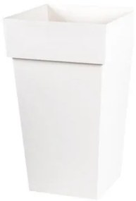 Vaso EDA Tuscan Quadrato Bianco polipropilene (39 x 39 x 65 cm)