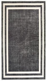 Tappeto lavabile bianco-grigio 150x80 cm - Vitaus