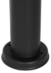 Lampada da palo moderna per esterni nera 110 cm IP44 - Rox
