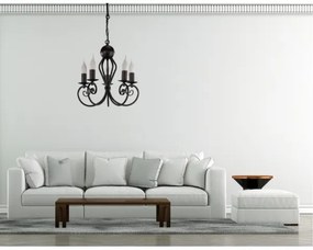 Lampadario a sospensione con catena VINCENT 5xE14/40W/230V