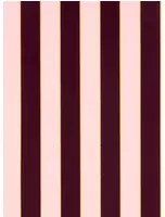 Osborne & Little Carta da parati Regency Stripe - Berry/ Gold