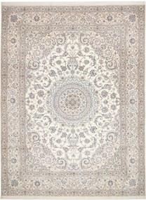 Nain Tappeto 300x400 Beige (Iran) Annodato A Mano
