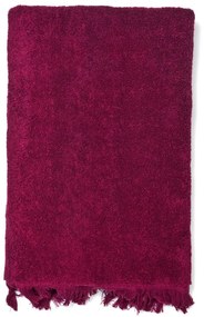 Set di 6 asciugamani rossi e 2 asciugamani da bagno in 100% cotone - Bonami Selection