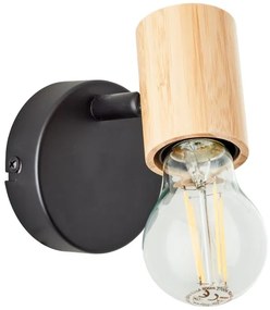 Brilliant - Faretto da parete KERRY 1xE27/40W/230V bambù
