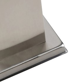 Lampada da esterno in acciaio con presa IP44 - Malios con picchetto da terra e pressacavo