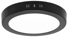 Ecolite LED-CSL-CCT/12W/CR - Lampada LED da soffitto LADA LED/12W/230V nera