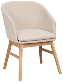 Set di sedie da pranzo beige in imbottito 2 pz Windham – Rowico