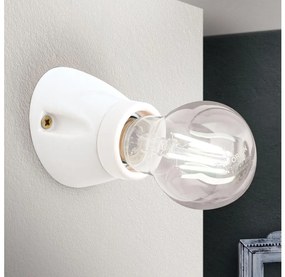 Orion - Lampada da parete FROST 1xE27/60W/230V bianca