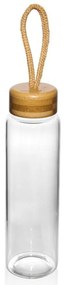Bottiglia in vetro con tappo in bambù, 500 ml Diem - Bambum