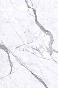 Pannello decorativo effetto marmo set 6 pz 4,3 mt2 PVC in UV 120 x 60 Marmo Bianco