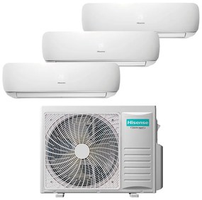 Condizionatore a muro multisplit HISENSE Trial Apple Pie 6.2Kw 12+12+9 BTU classe A++