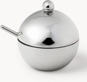 Zuccheriera in metallo con cucchiaino Polaris