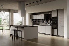 Cucina Moderna con isola Loft Open personalizzabile