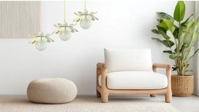 Bohemia-Design - Lampada a sospensione con cavo 1xE27/60W/230V crema