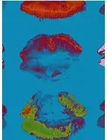 Grafische Tapete Neon Kiss von MINDTHEGAP - WP20379