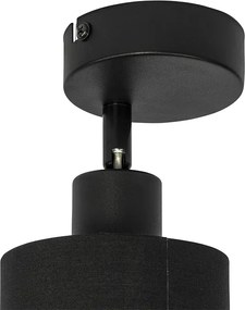 Plafoniera nera orientabile - Hetta